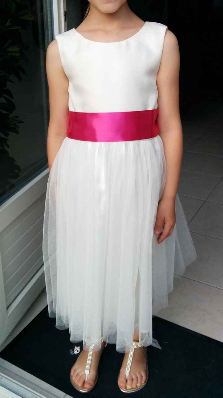 robe demoiselle d'honneur