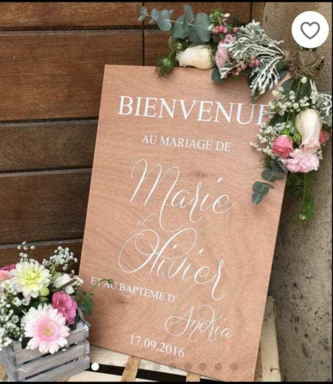 Vos panneaux de bienvenue diy ? - 2