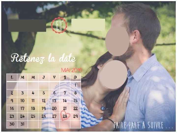 Save the date 1bis