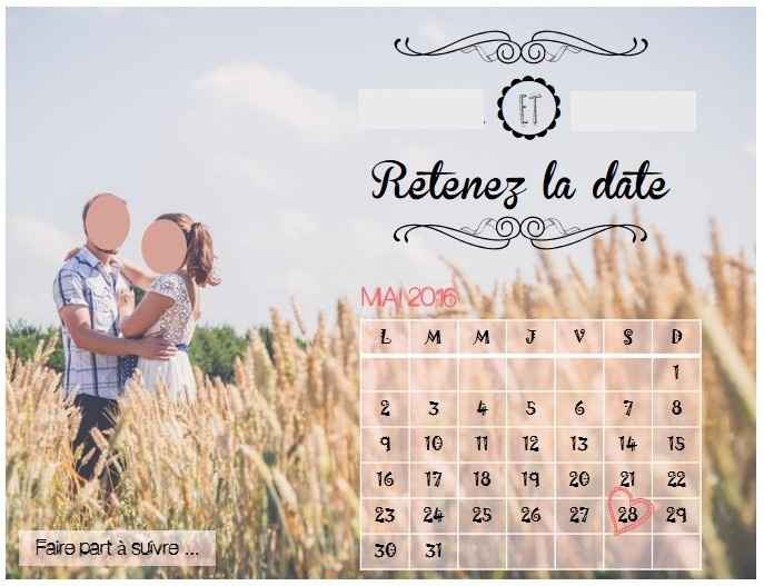 Save the date 3