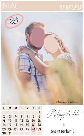 Save the date 9