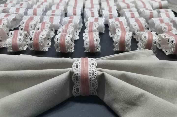 92 ronds de serviettes