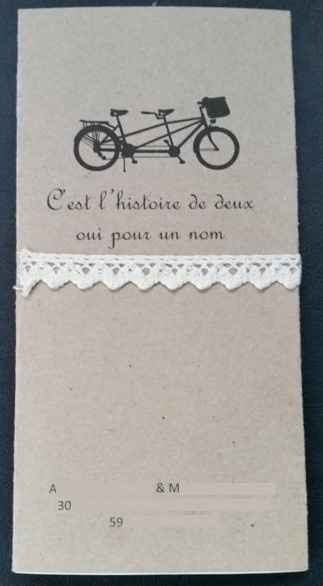 Dos du faire part