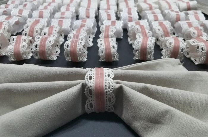 92 ronds de serviettes