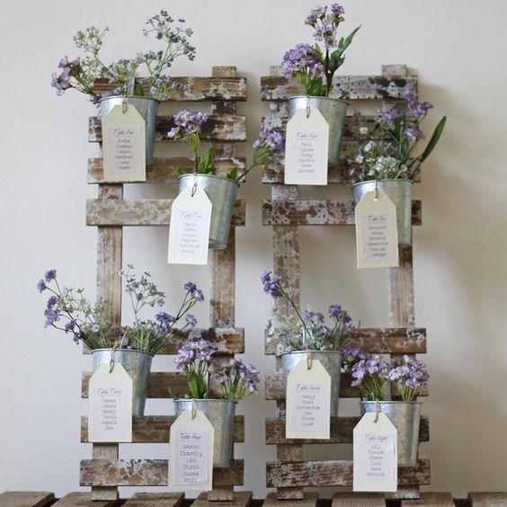 Inspirations plan de table