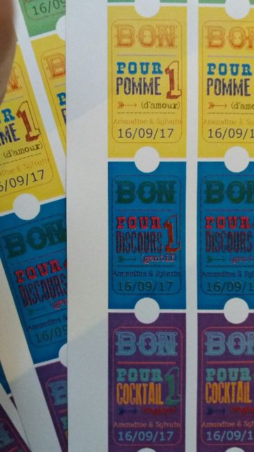 Tickets de fête foraine - 3