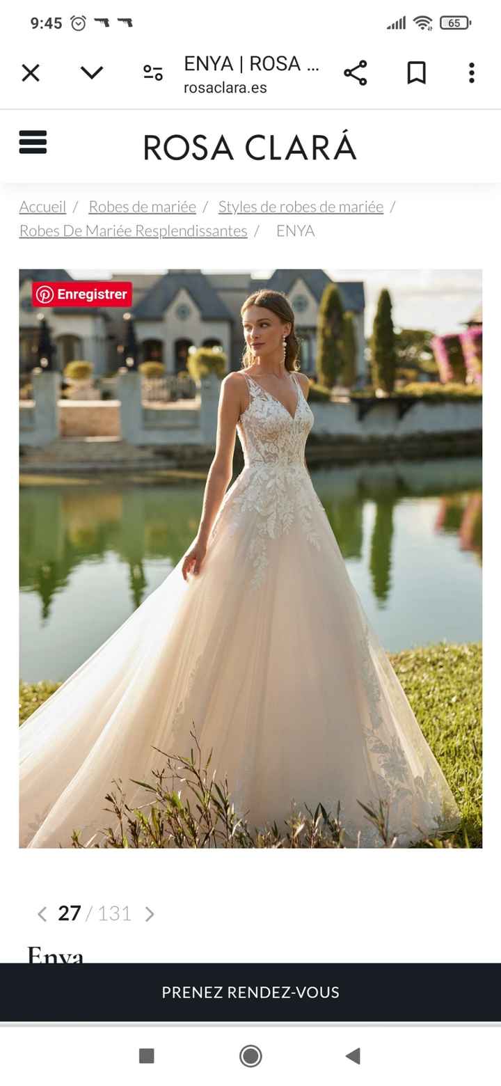 Un budget de 2000€ pour une robe de mariée princesse . - 1