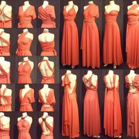 Robe "modulable" demoiselle d'honneur - 1