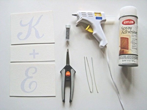 Project cake topper DIY 