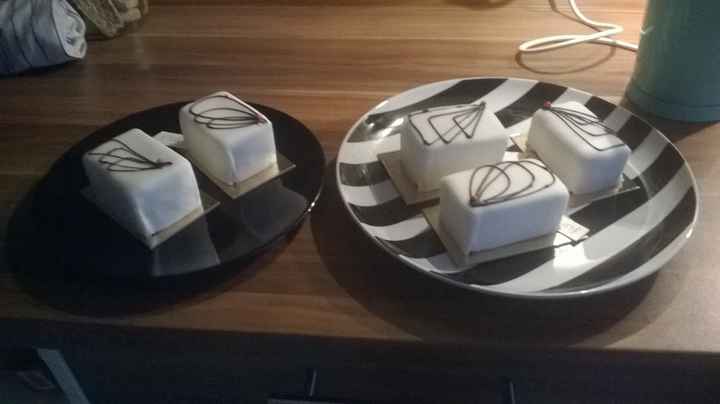échantillons gateau de mariage