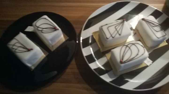 échantillons gateau de mariage