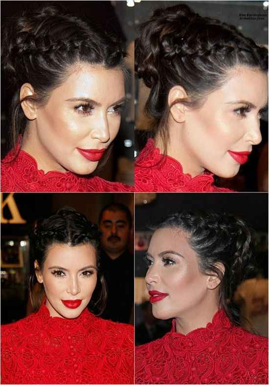 coiffure tressée