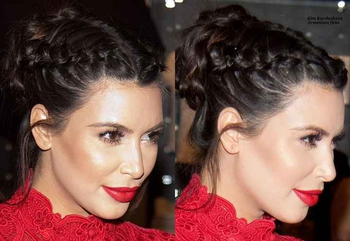coiffure tressée