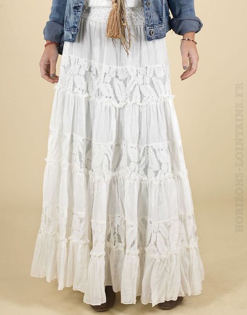 jupe bohme chic