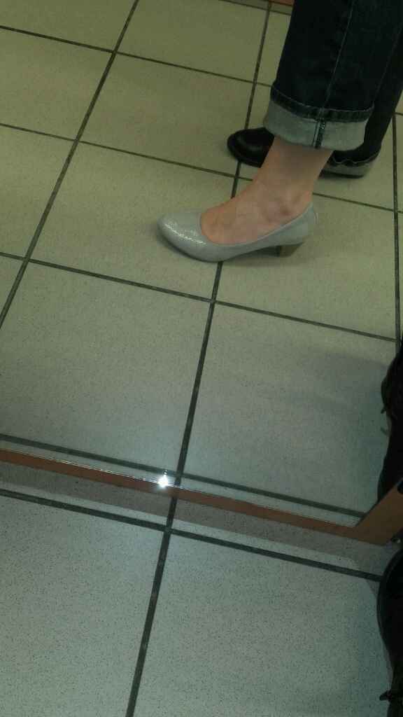 Chaussures argenté - 1