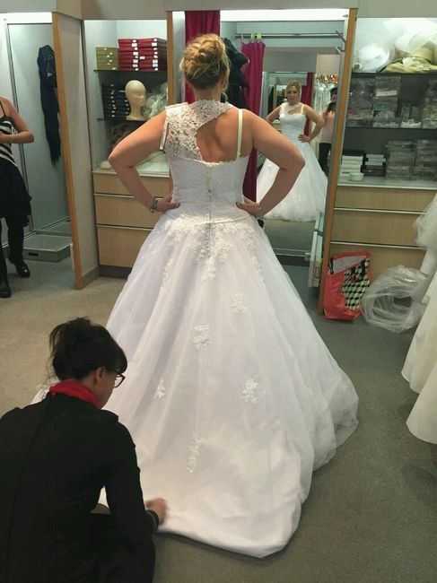 Essai maquillage et retouche robe... - 2