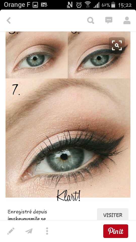 Essai maquillage mitigé - 1