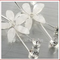 Mes boucles d'oreilles de mariage