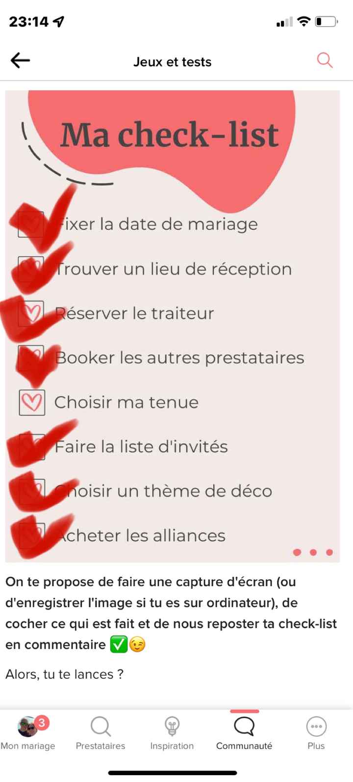 BONUS : Une check-list à cocher ✅ - 1