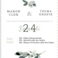 Concours voici mon Faire-part : Manon - 1
