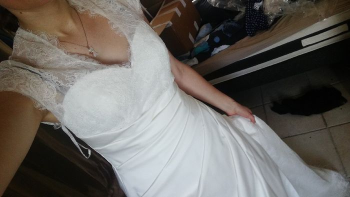 Avis robe à 349€ suite (achat et essayage...) - 2