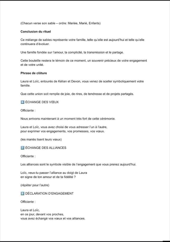 Trame cérémonie laïque - 3