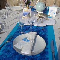 Notre centre de table thème voyage - 3