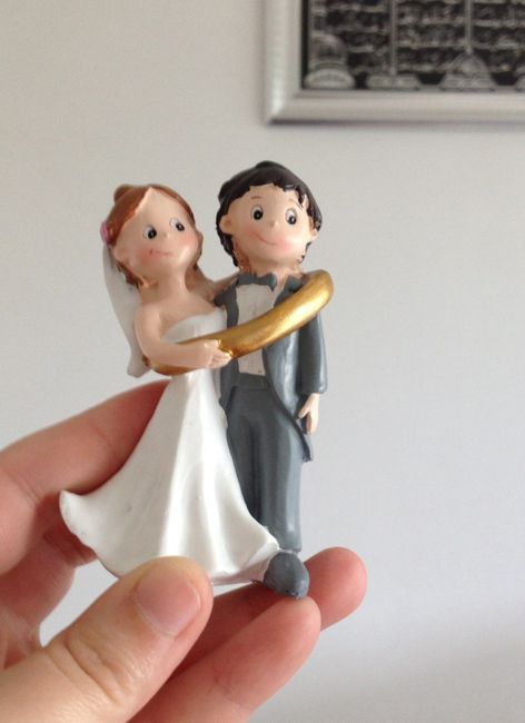 Quel sera votre figurine sur votre pièce montée? et ou l'avez-vous trouvé?  - 1