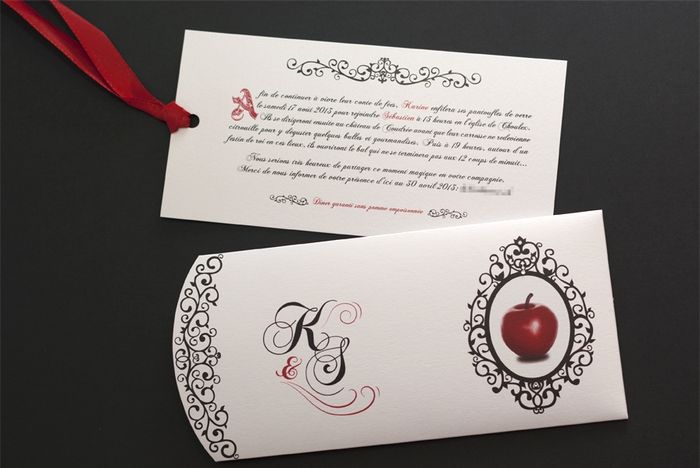 Mariage thème blanche neige - 1