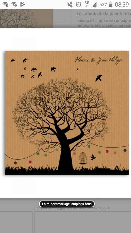 Et maintenant... partage tes faire-part ! - 1