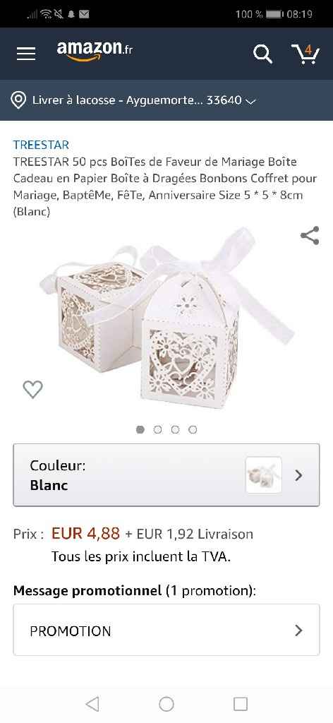 Boîtes à dragées - 1