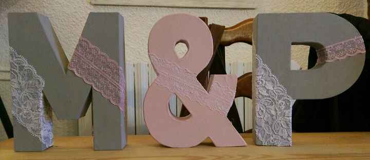Mes lettres diy - 1