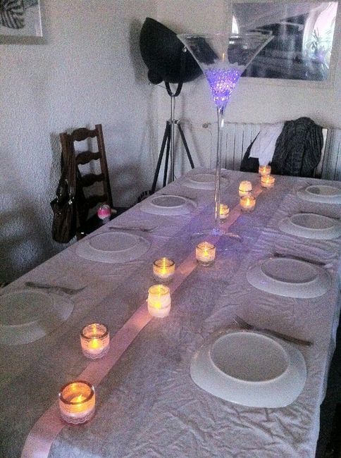 Essai de déco table - 2