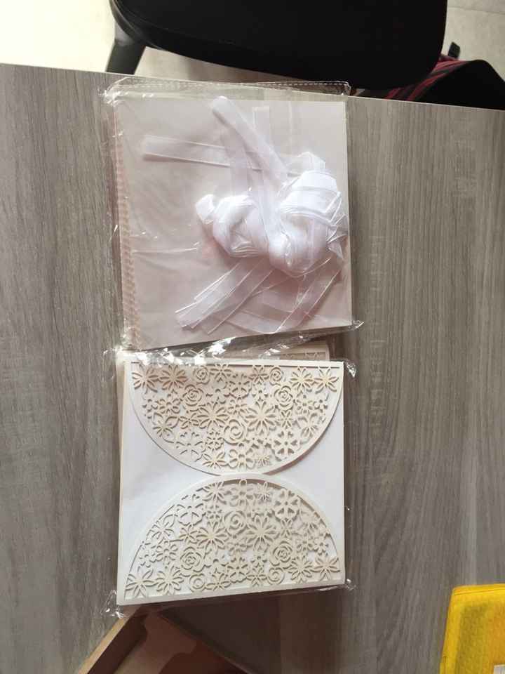 Colis et achats du jour - 1