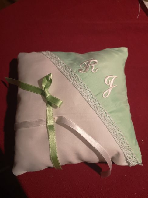 Coussin d'alliances - 1