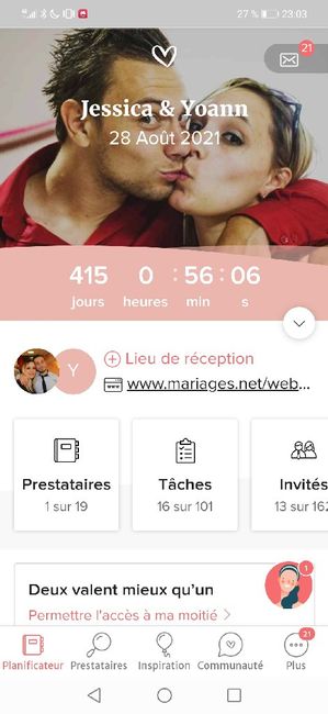 Report au 28 août 2021 1