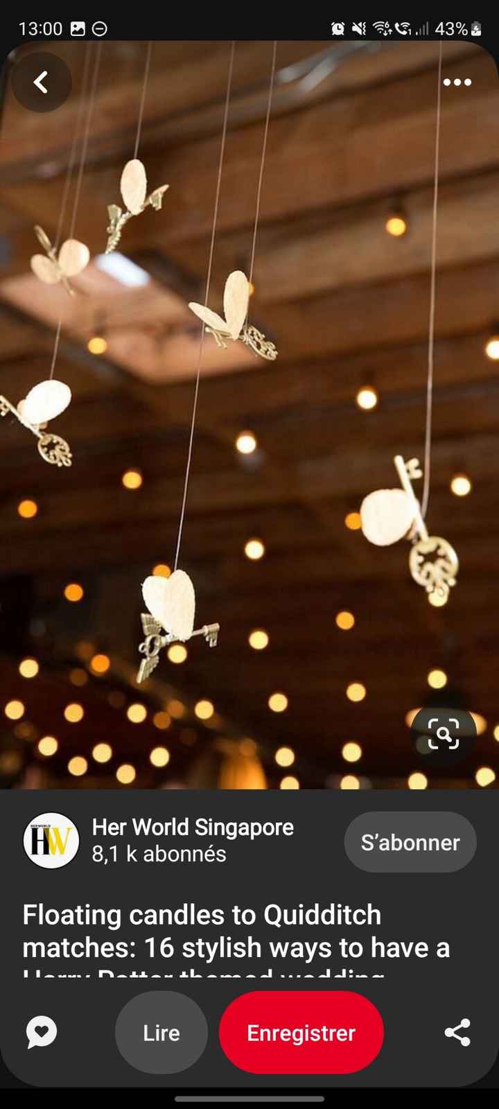 Décoration florale + Harry Potter - 3