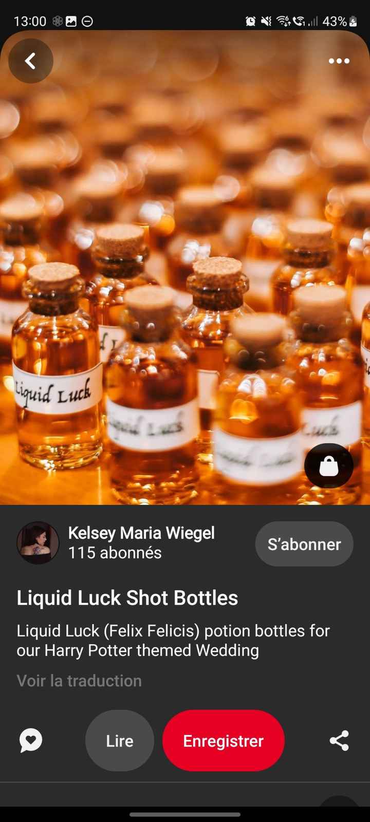 Décoration florale + Harry Potter - 4