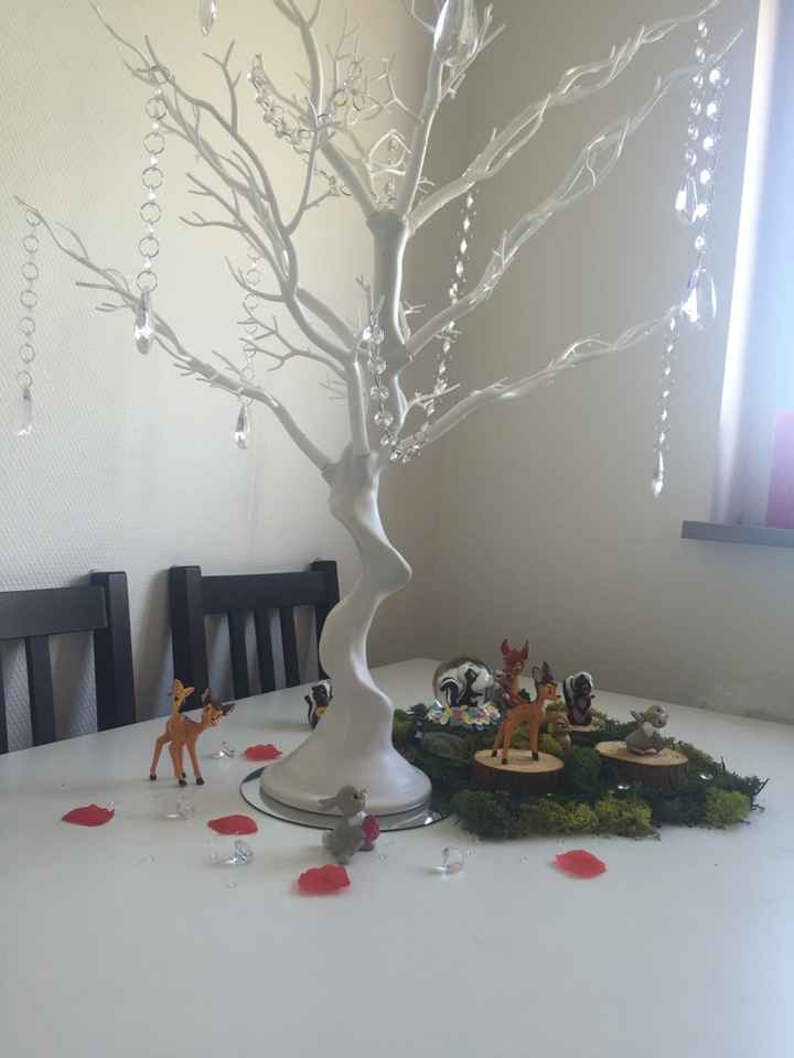 Essai centre de table bambi - table enfant - 3