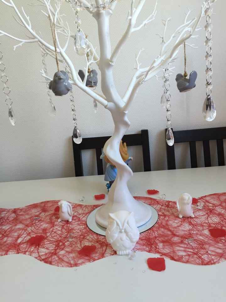 Essai centre de table belle au bois dormant (disney) - 3