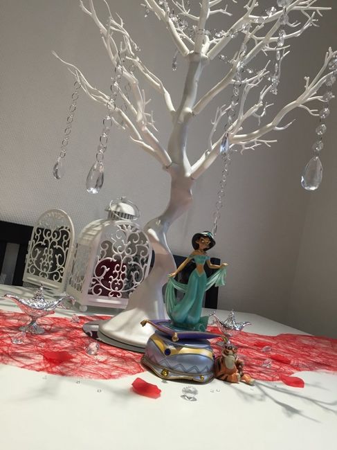 Essai centre de table aladdin (disney) - 2