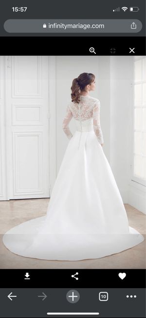 Hésitation retouches robe de mariée - 2