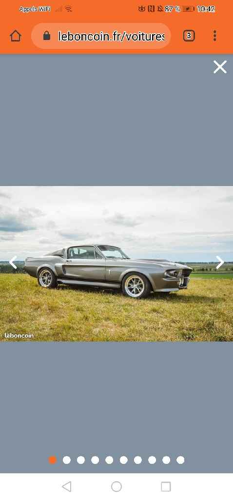 Voiture Ford mustang Eleanor - 1