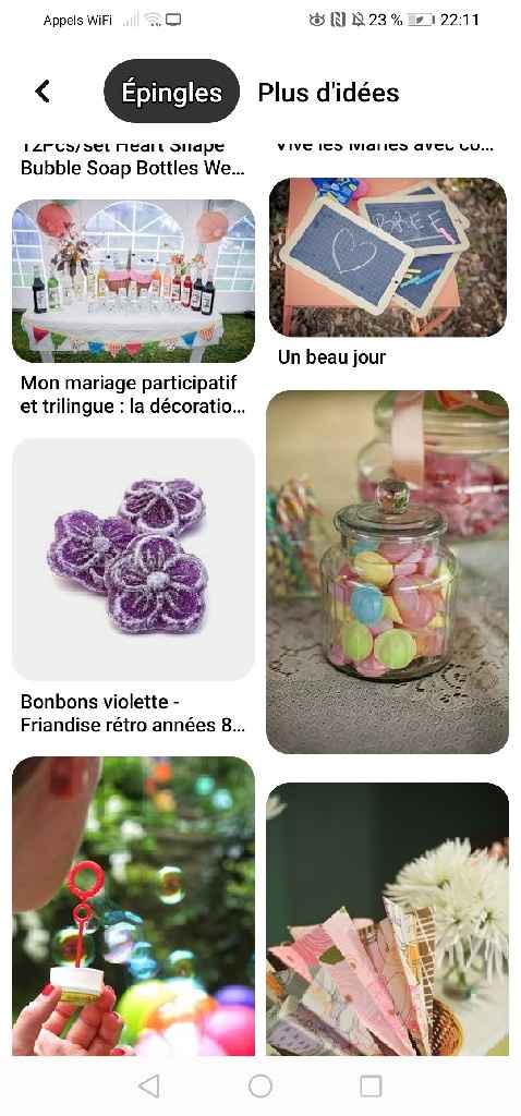 Mariage retour en enfance - 2