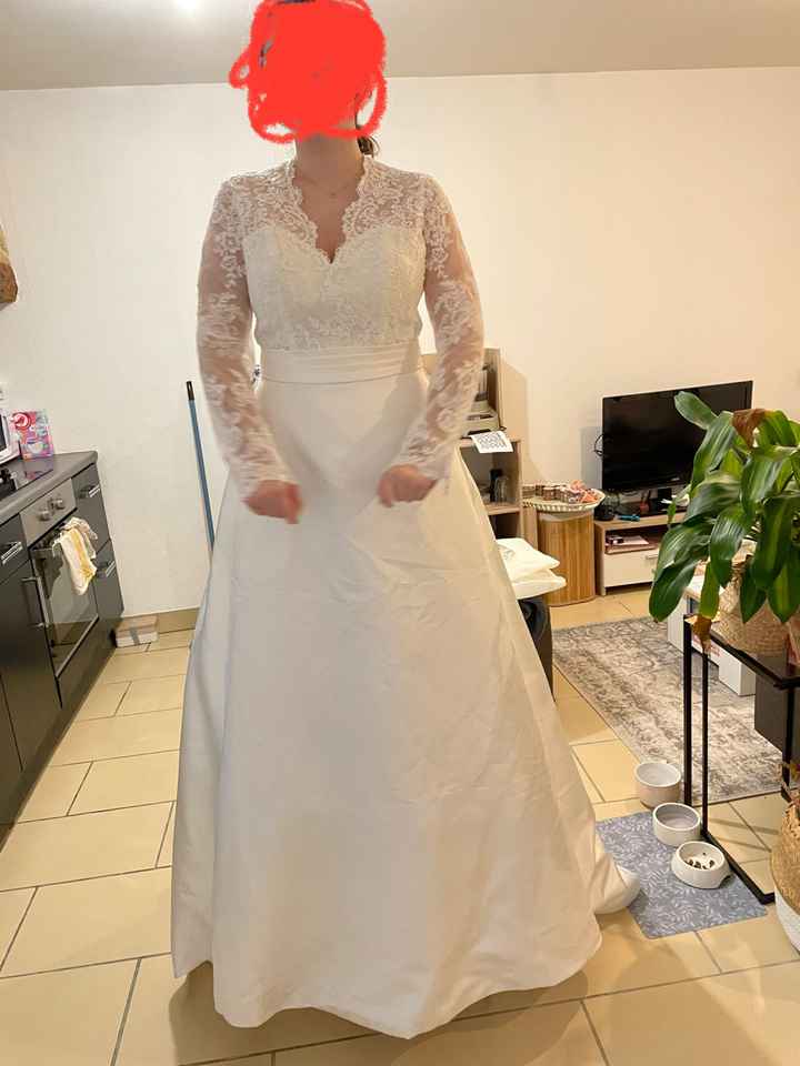 Hésitation retouches robe de mariée - 1