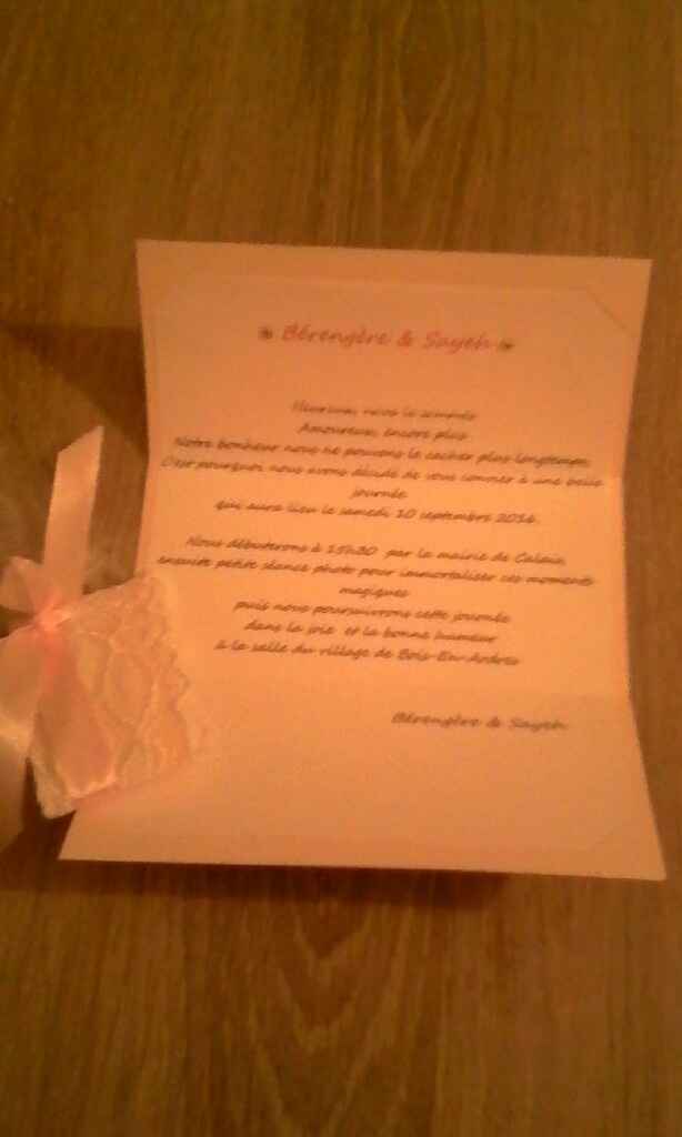 Faire-part fait maison - 3