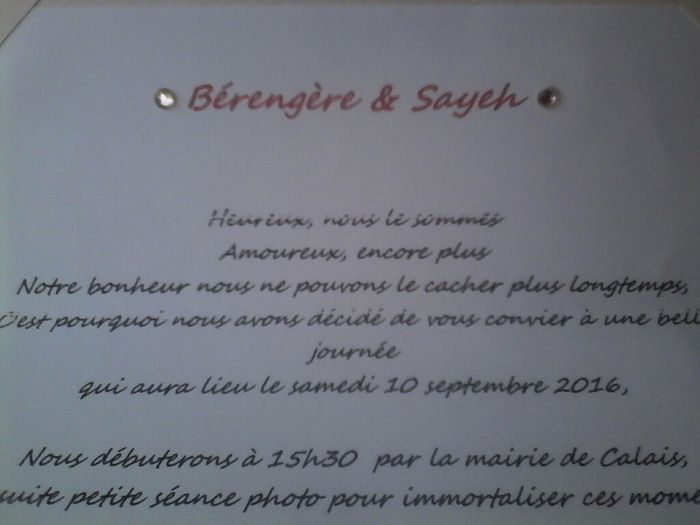 Faire-part fait maison - 4