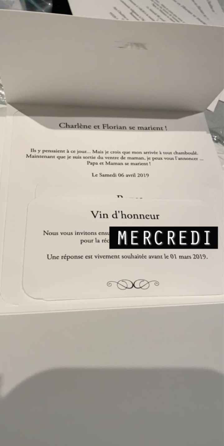 Faire part reçus ! 😍 - 2