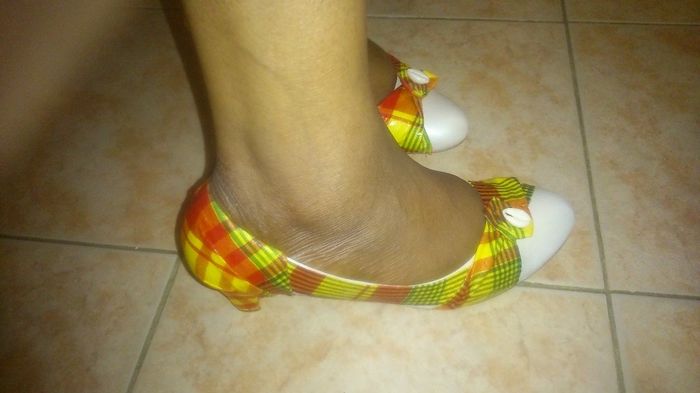 chaussures  de la marié