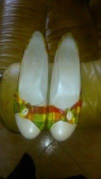 chaussures  de la mariée